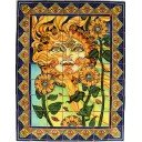 Mexican Talavera Mural Sol Floral2